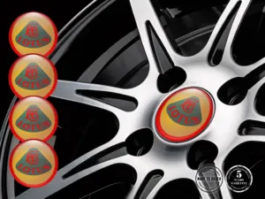 Lotus Ruota Emblema Stile Upgrade Cupola Resina
